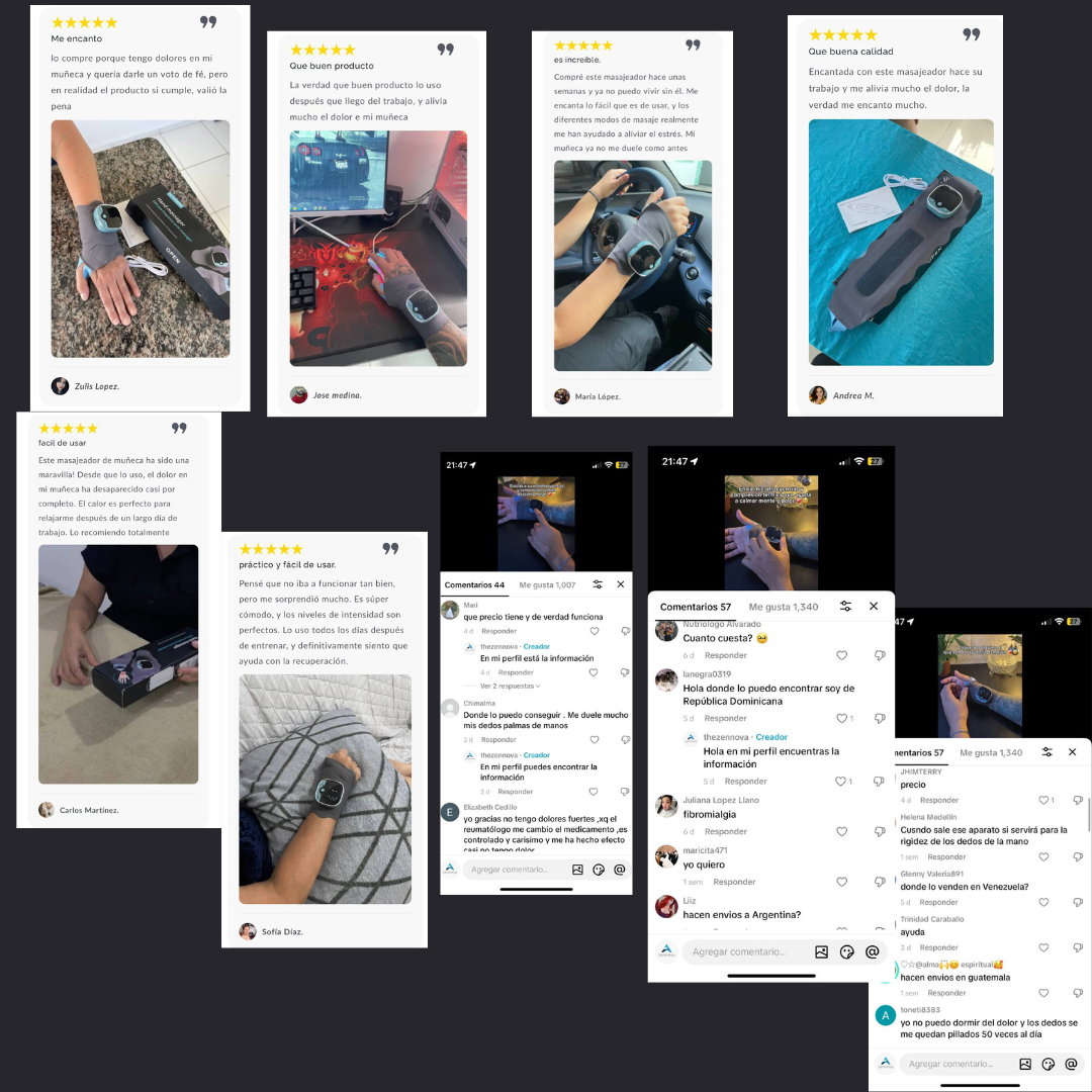 ZENNOVA™  Masajeador de Muñeca